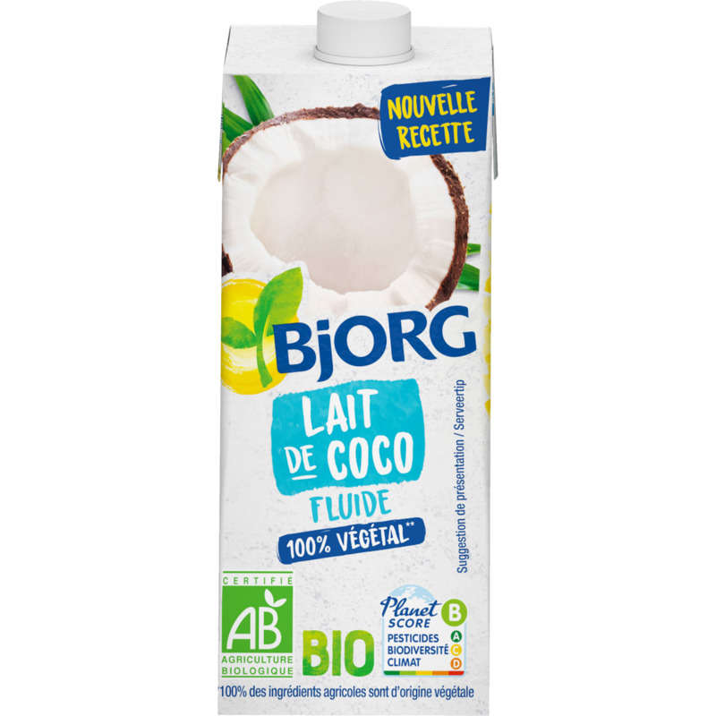 Bjorg Lait de coco fluide bio 200ml