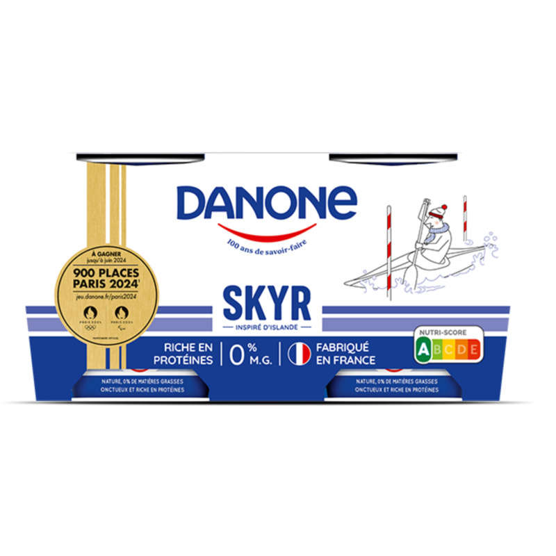 Danone Skyr Nature 0% M.G. 2x140g