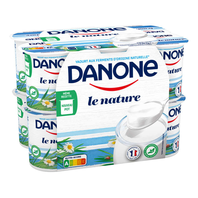 Danone Yaourt Nature 12x125g