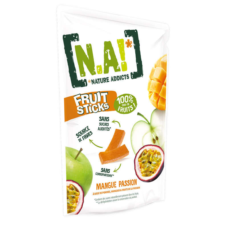 N.A! Sticks De Fruits À Base De Concentrés Mangue 40g