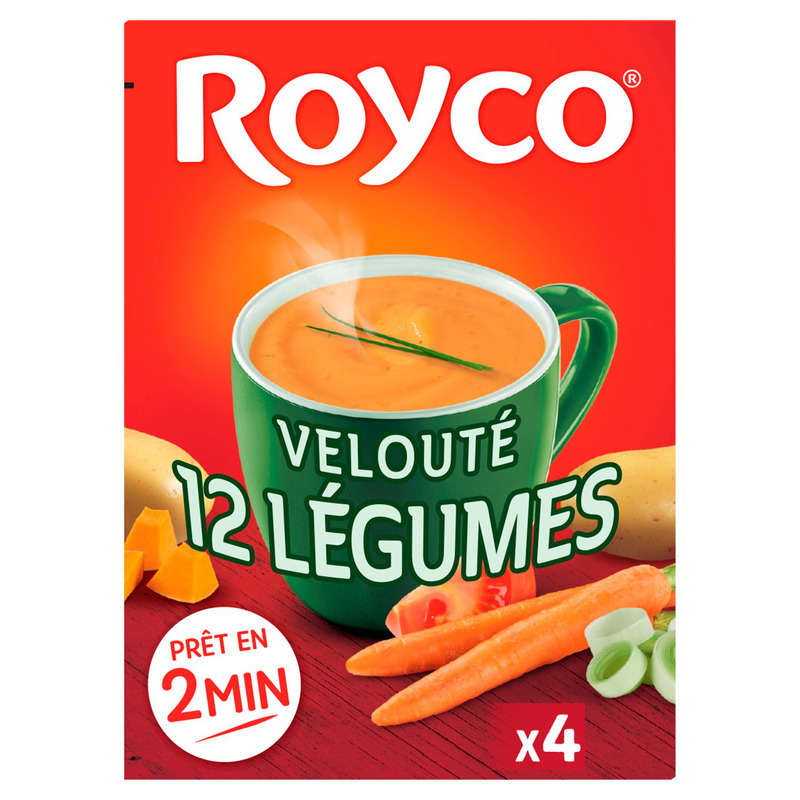 Royco velouté 12 légumes 4x20cl