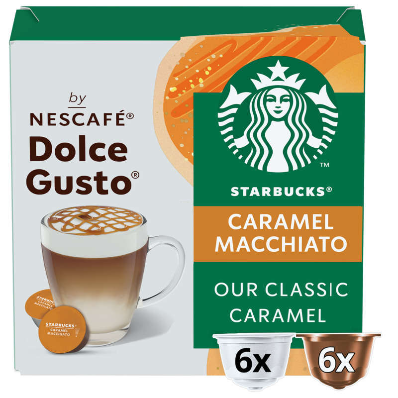 Starbucks By Dolce Gusto Caramel Macchiato (12 Cap) 12 x