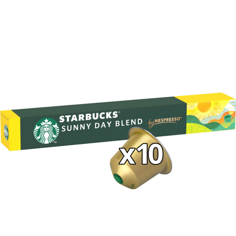 Starbucks by Nespresso Sunny Day Blend 10 capsules 56g