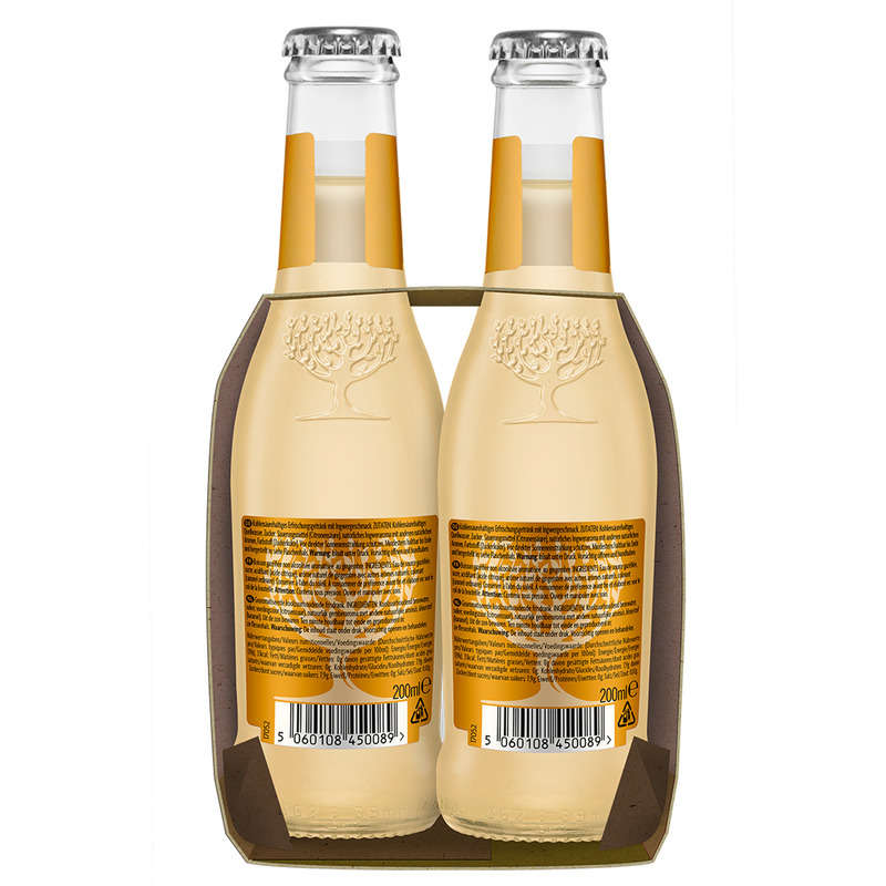 Fever Tree Ginger Ale Le Pack De 4x20cl