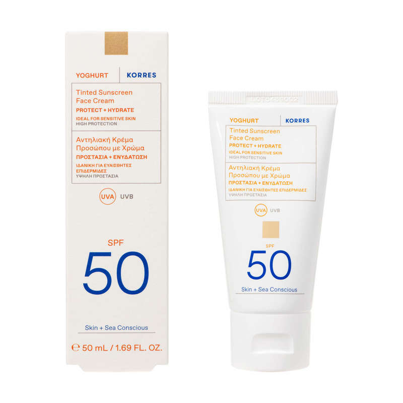 Crème Solaire Teinté SPF50 Yaourt 50ml