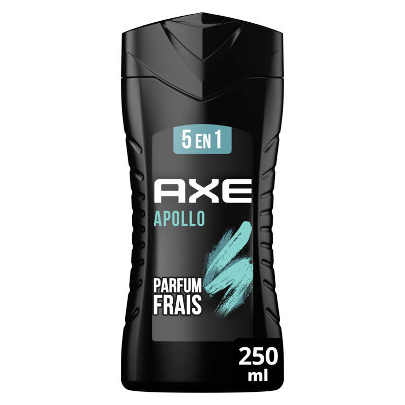 Axe Gel Douche Homme 5 en 1 Apollo Parfum Sauge & Bois de Cèdre 250ml