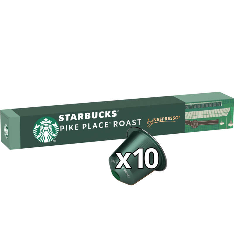 Starbucks Sbux Nespresso Pikeplace x10 53g