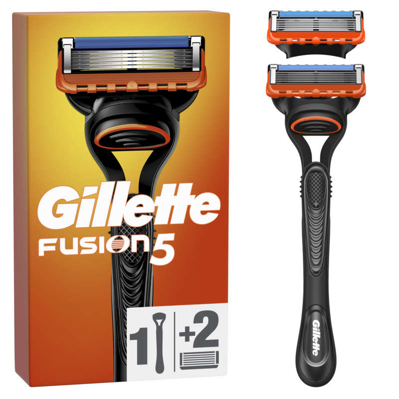 Gillette Gillette Fusion Manual Rasoir + 2 Recharges