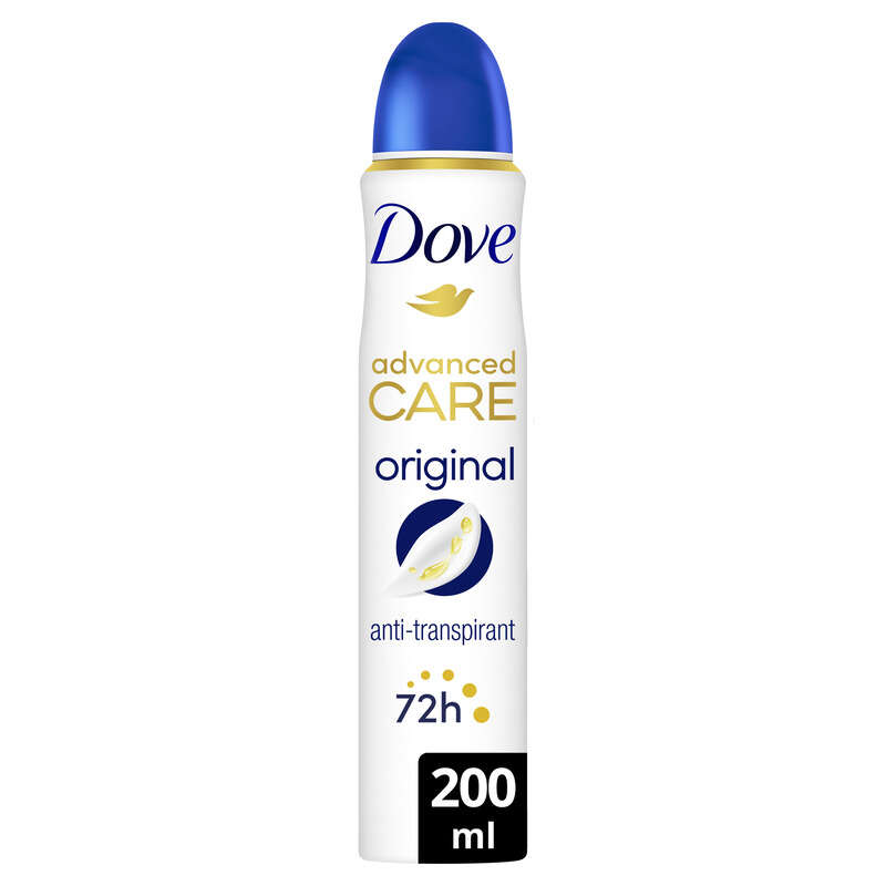 Dove Déodorant Spray Anti-Transpirant 200ml