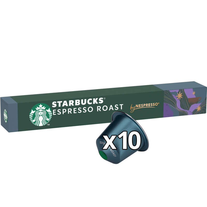 Starbucks Nespresso espresso roast, intensity 11 x10