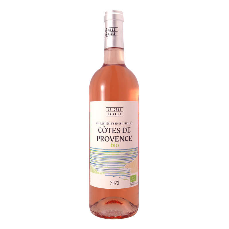 La cave en Ville côtes de Provence Rosé Bio aop 75cl