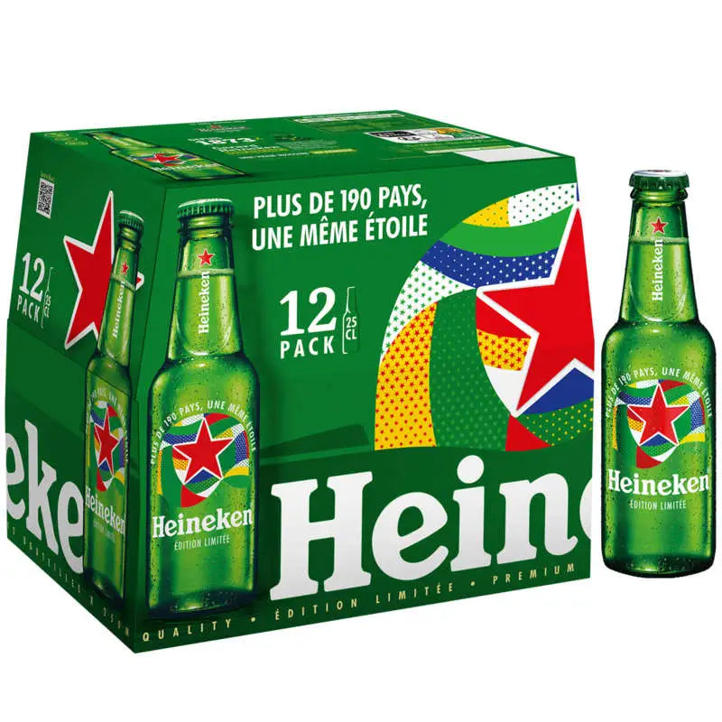 Heineken Bière Blonde 12x25cl