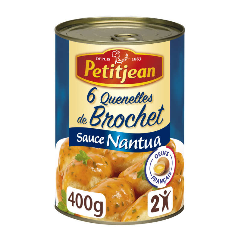 Petitjean 6 Quenelles De Brochet Sauce Nantua 400g