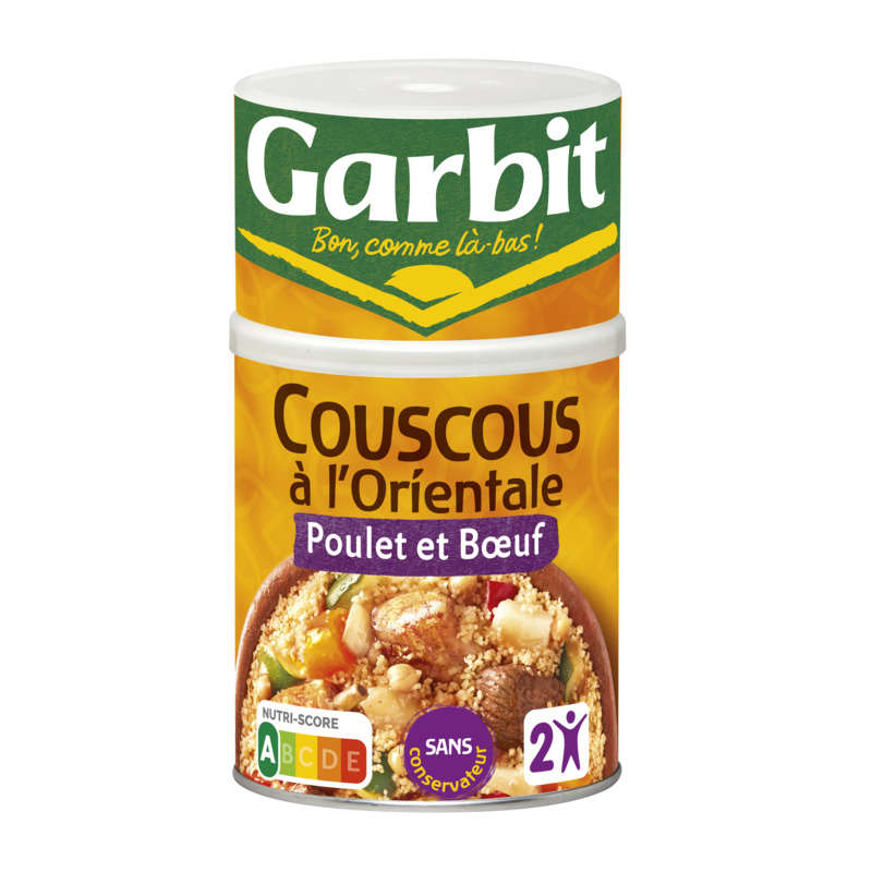 Garbit Couscous Royal Au Poulet & Bœuf 980g