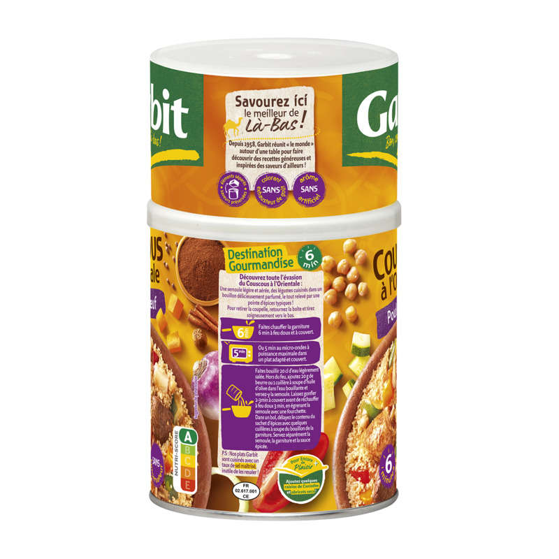 Garbit Couscous Royal Au Poulet & Bœuf 980g