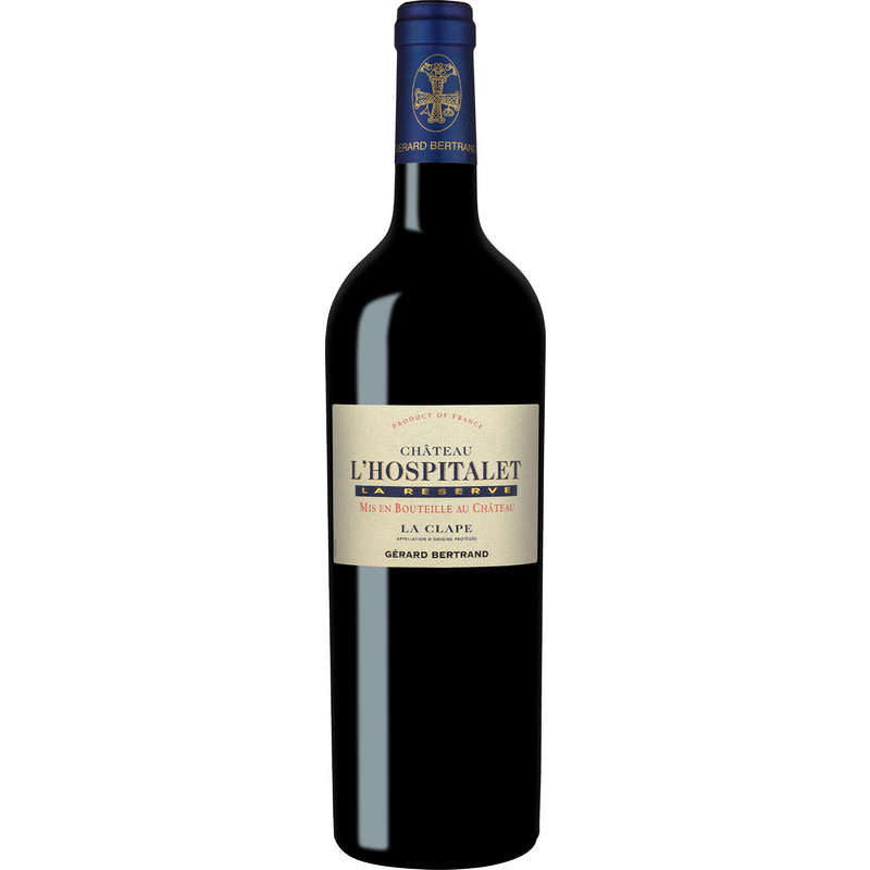 Château L’Hospitalet la réserve Vin rouge Aop 75cl