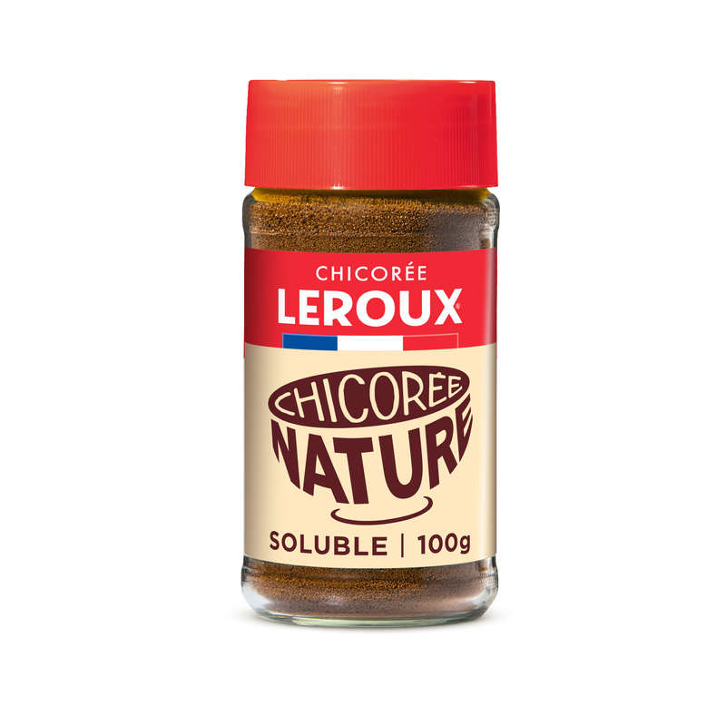 Leroux Chicorée Soluble Nature Légèrement Caramélisé 100g