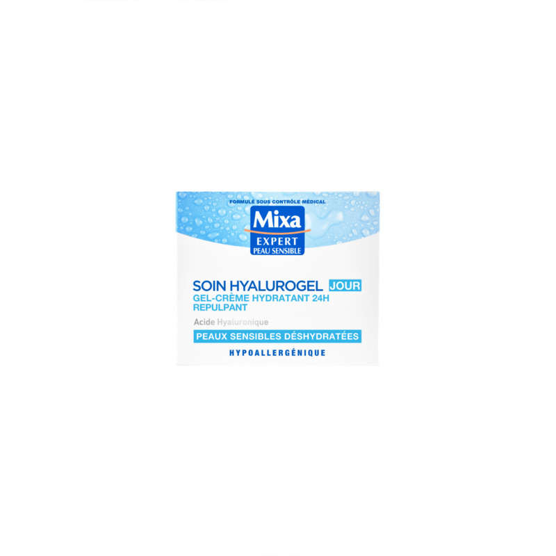 Mixa Hyalurogel Gel-Crème Hydratant 24h Jour Repulpant 50ml