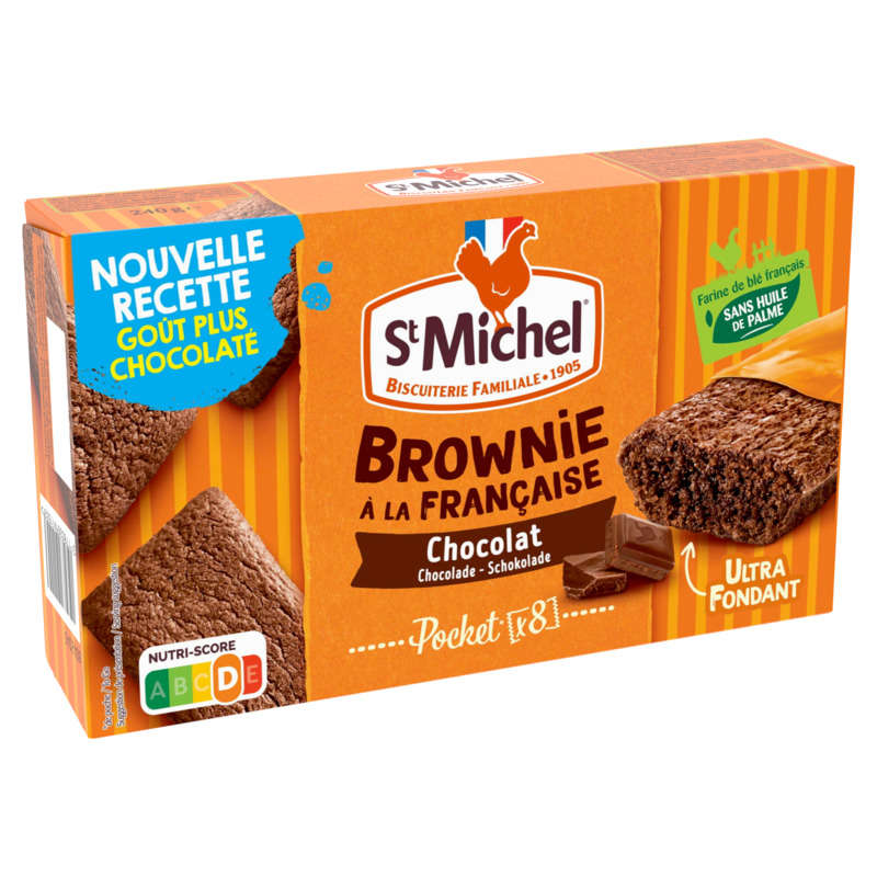 St Michel Mini Brownie Chocolat 240g