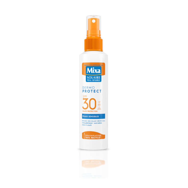 Mixa Dermo Protect Spray Solaire Peaux Sensibles SPF30 150ml