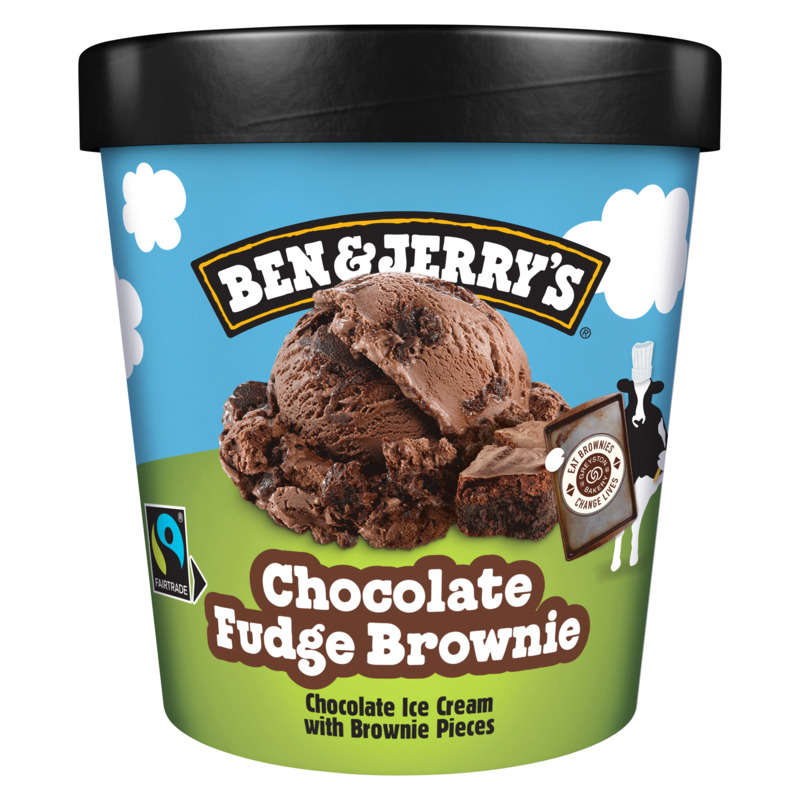 Ben & Jerry's Glace en Pot Chocolate Fudge Brownie 408g