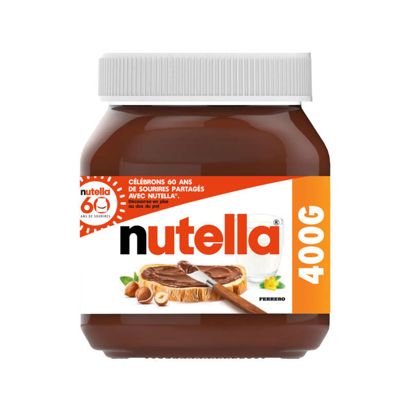 Nutella Pâte à tartiner noisettes et cacao 400g