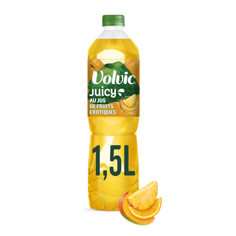 Volvic Eau Aromatisée Jus De Fruit Exotique 1,5L