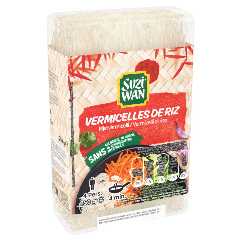 Suzi Wan Vermicelles de Riz 250g