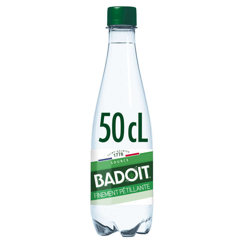 Badoit Verte Eau Minérale Naturelle Gazeuse 50cl