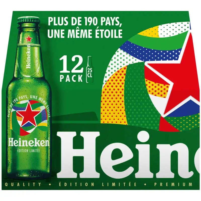 Heineken Bière Blonde 12x25cl