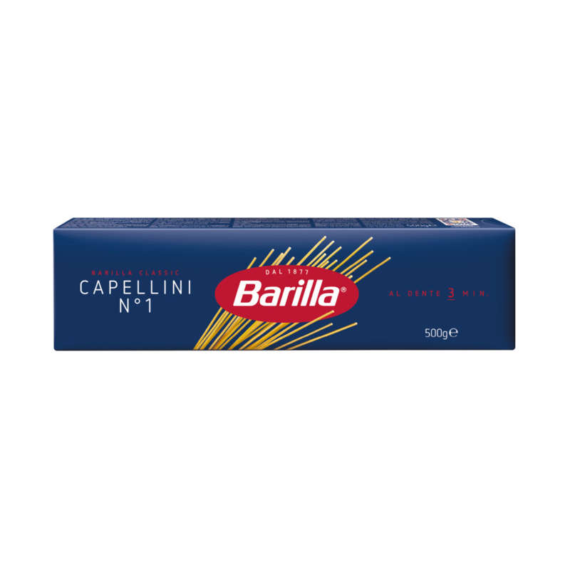 Barilla Pâtes capellini n°1 500g