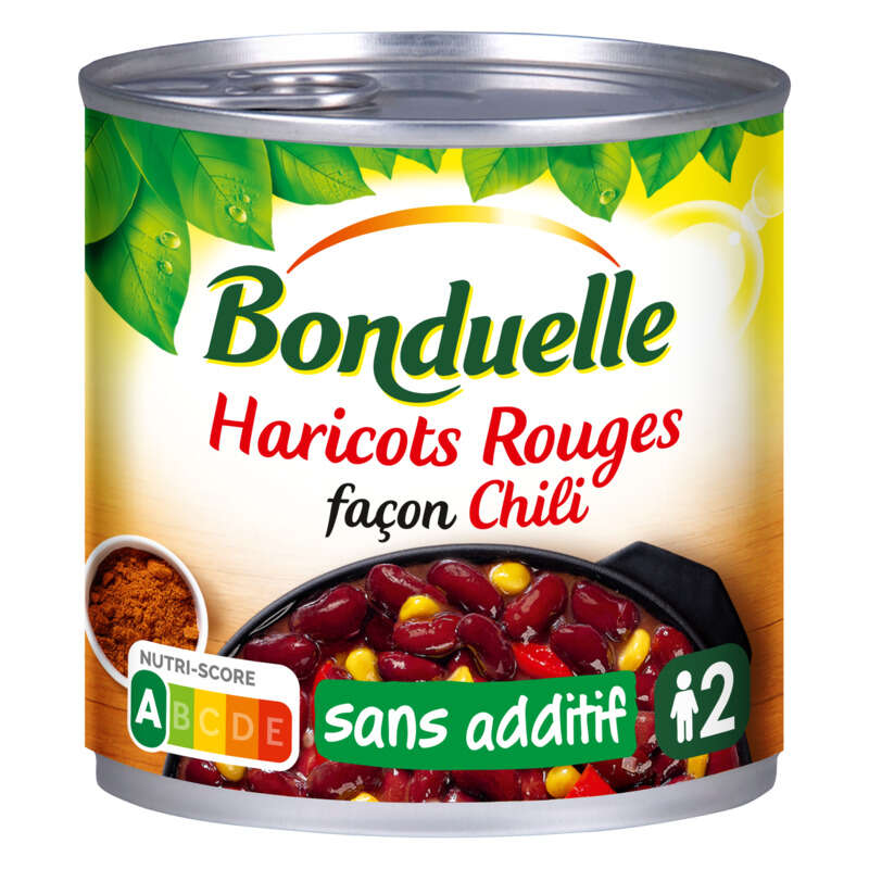 Bonduelle Haricots Rouges Façon Chili 400g