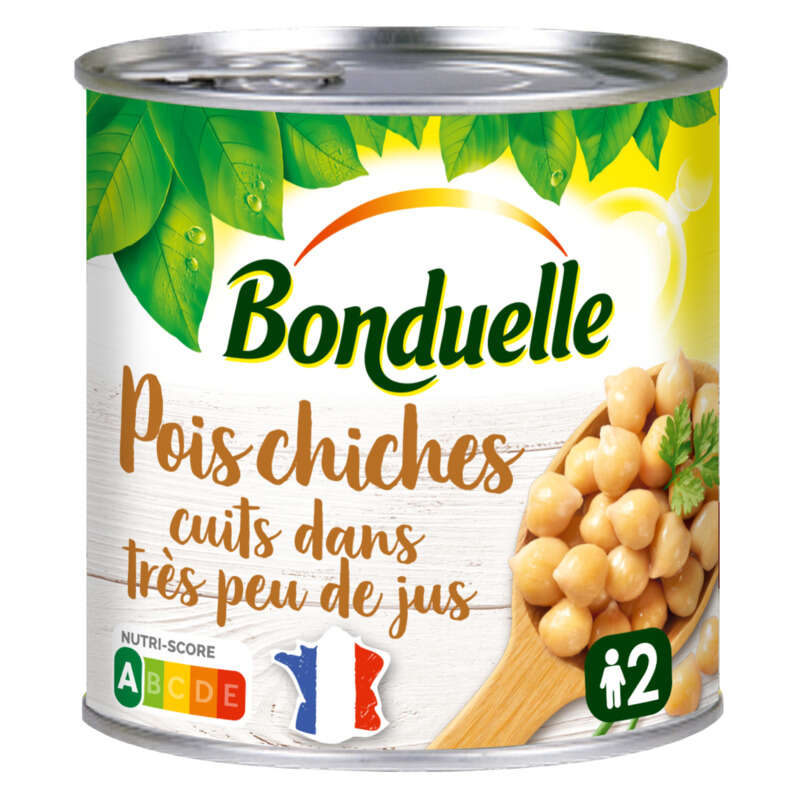 Bonduelle Pois Chiches Cuits Dans Très Peu De Jus 265g