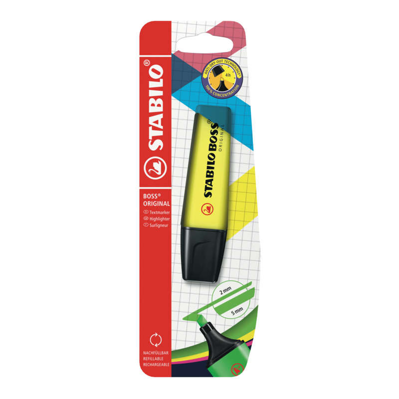 Stabilo Surligneur Jaune