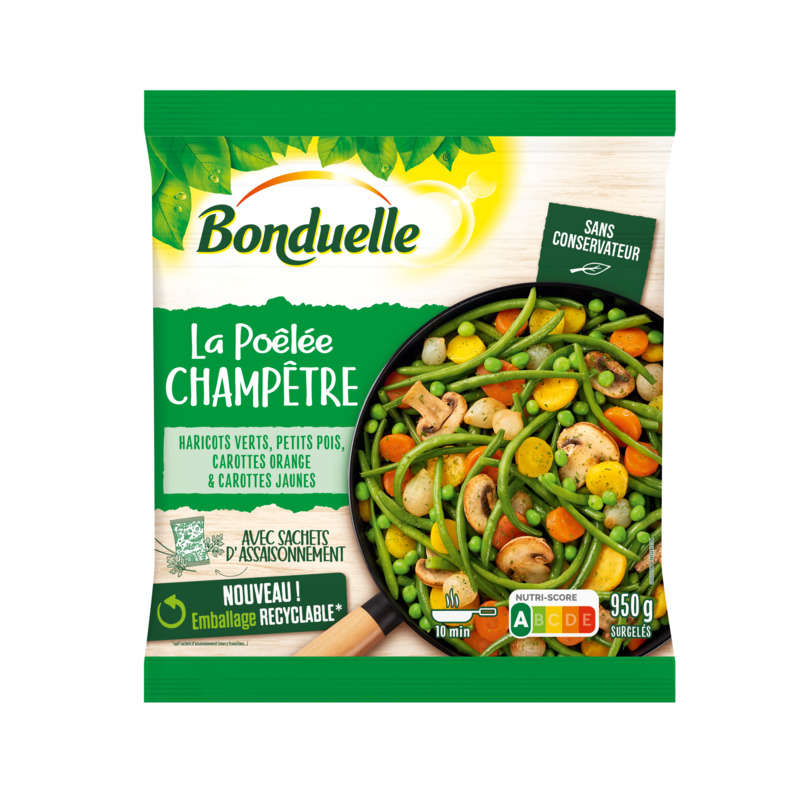 Bonduelle Poêlée champêtre 950g