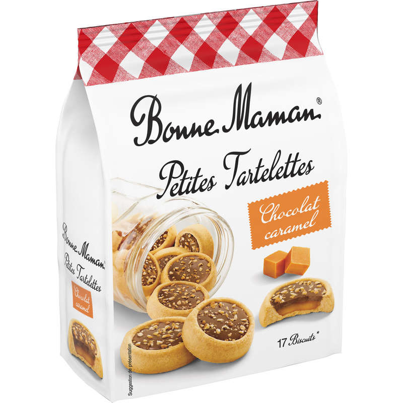 Bonne Maman Petites Tartelettes Chocolat Caramel 250g