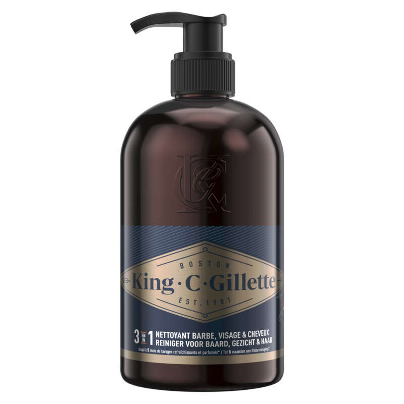 Kcg Nettoyant Pour Barbe Et Visage 350ml