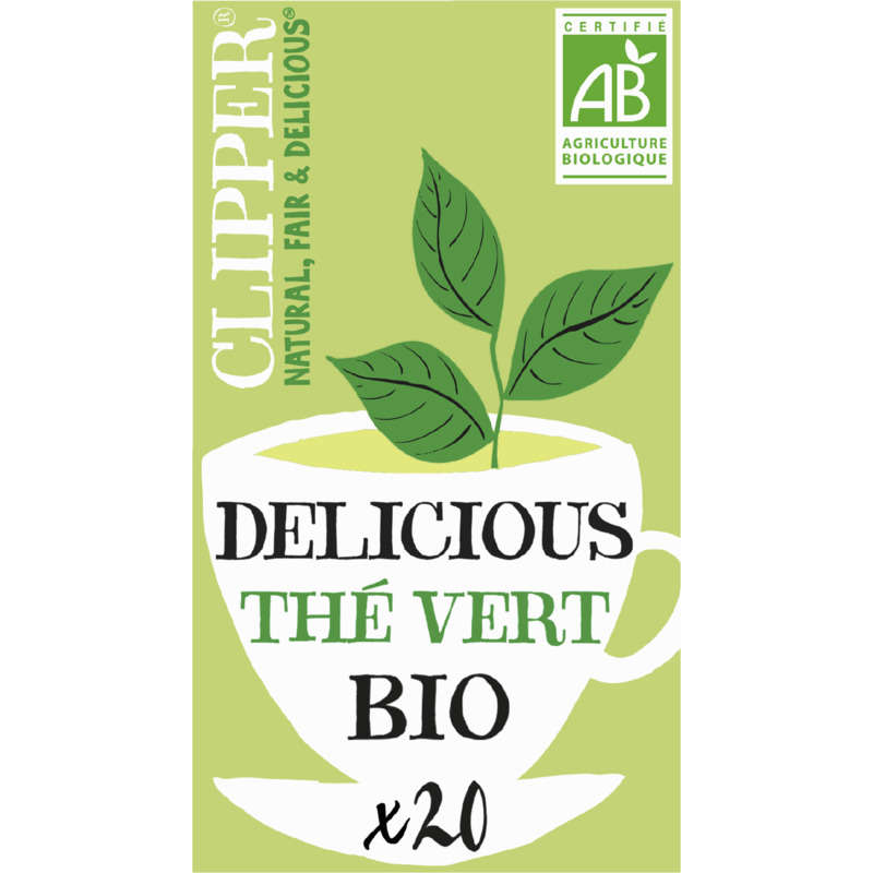 Clipper Thé Vert Bio 35g