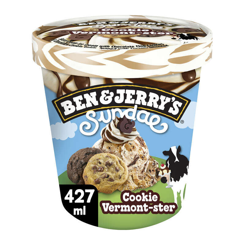 Ben & Jerry's Sundae cookie Vermont-ster 324g