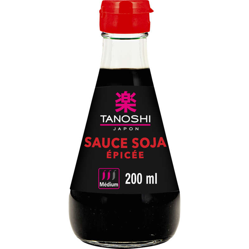 Tanoshi Sauce Soja Epicée 200ml