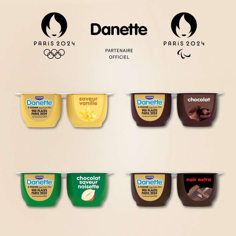 Danette Crème Dessert Chocolat 4x125g