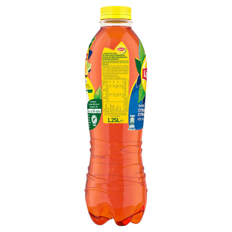 Lipton Thé Glacé Saveur Citron Vert 1,25L