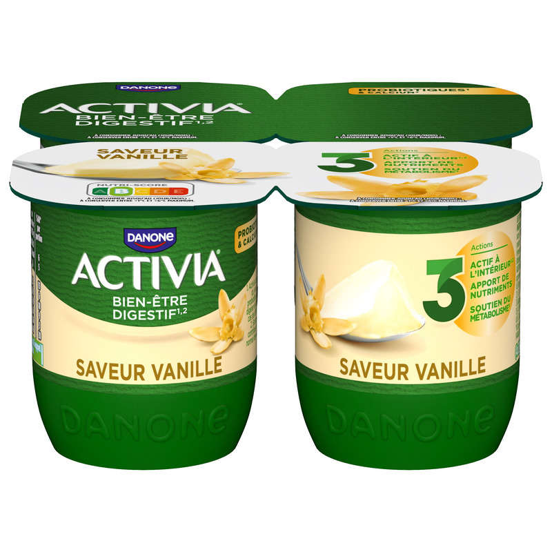 Activia Yaourt Vanille Bifidus 4x125g