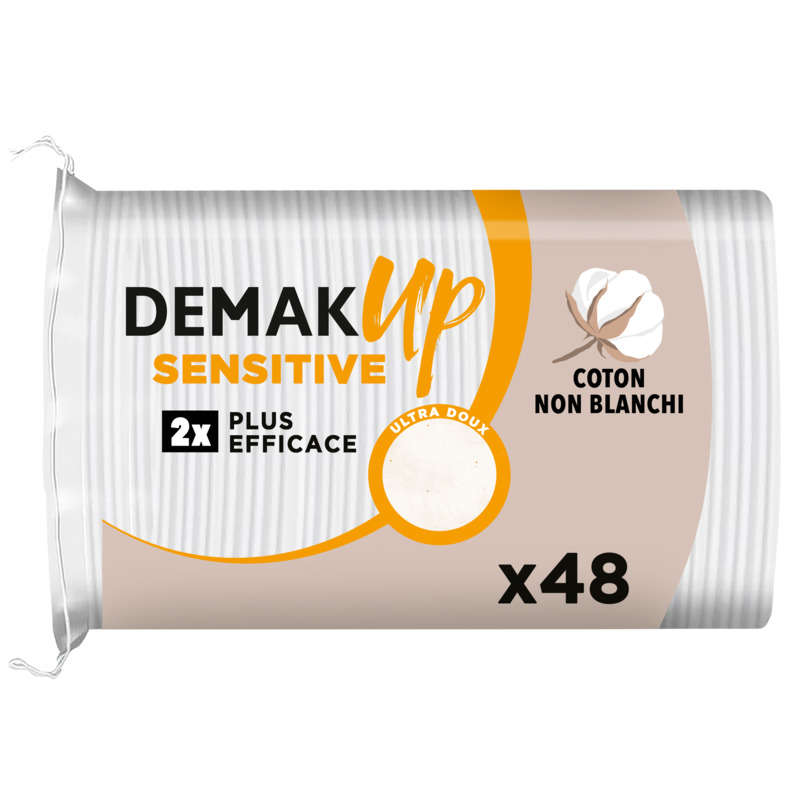 Demak'Up Coton À Démaquiller Sensitive Ovale x48