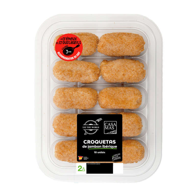 Casa Mas croquette jambon ibérique 280g