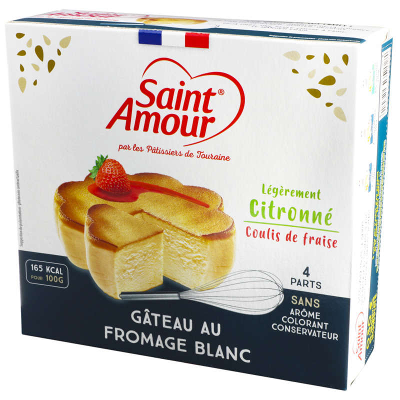 Saint Amour Gâteau au Fromage Blanc citron 350g