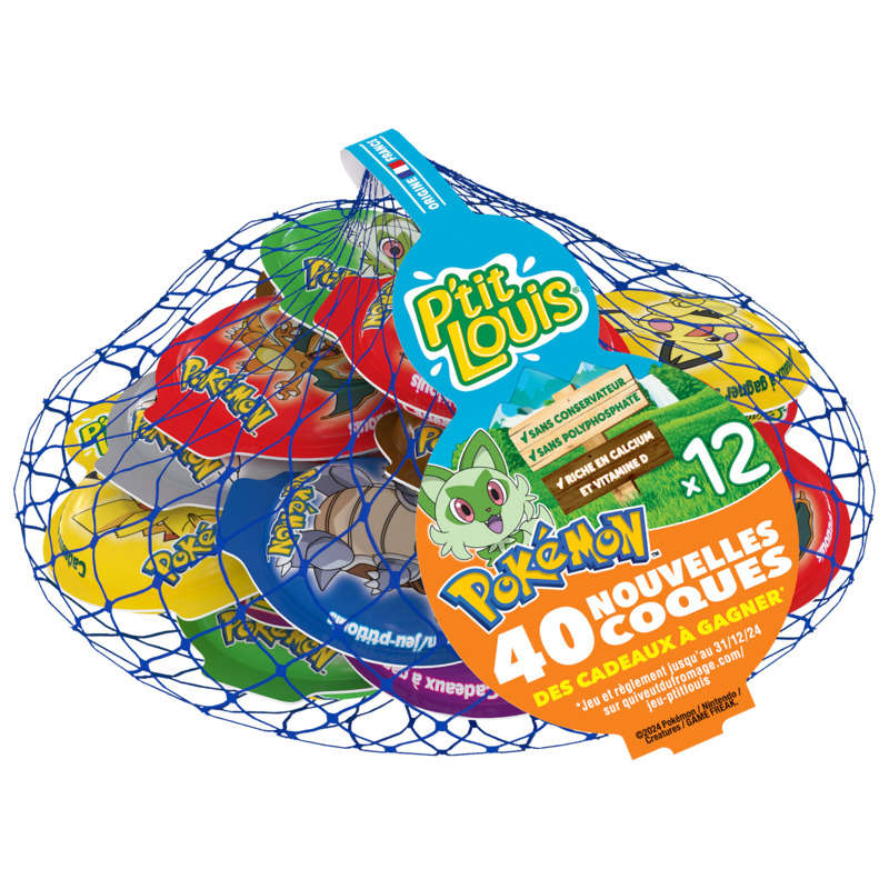 Ptit Louis 12 Coques Fromagères 240G