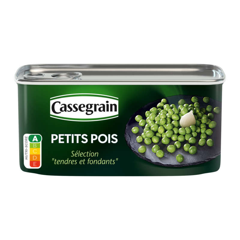 Cassegrain Petits Pois Sélection Tendres et Fondants 140g