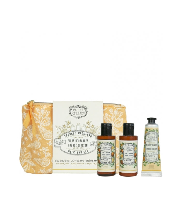 Panier des Sens Trousse Vacances Fleur d'Oranger Corps