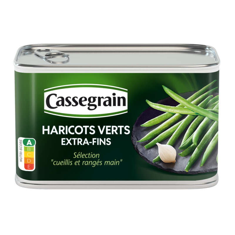 Cassegrain Haricots Verts très fins coupés 330g